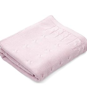 Poetree Kids Welsoftlu Örgü Pudra 100x135 Bebek Battaniyesi