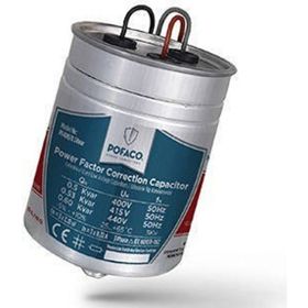 Pofaco P230050 0.50 Kvar Monofaze 230V Silindir Tip Kandansatör