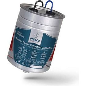 Pofaco P400005 0.5 Kvar Trifaze 400V Silindir Tip Kandansatör