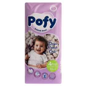 Pofy No:4 Maxi 50 Adet Bebek Bezi