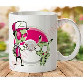 Pogırmon Invader Zim Pokemon Baskılı Kupa