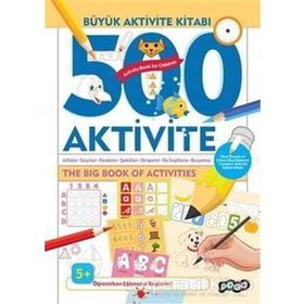 Pogo Çocuk Büyük Aktivite Kitabı 500 Zeka Oyunu