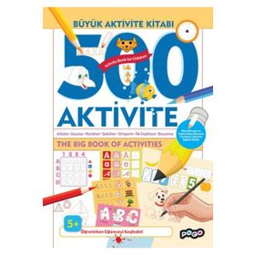 Pogo Çocuk Büyük Aktivite Kitabı 500 Zeka Oyunu