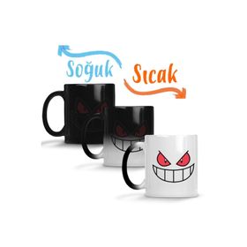 Pokemon Go Gengar Pikachu Sihirli Porselen Kupa