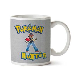 Pokemon Hunter Ash Baskılı Kupa