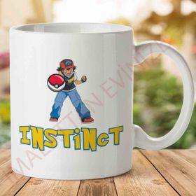 Pokemon Kanto Team Instinct Baskılı Kupa