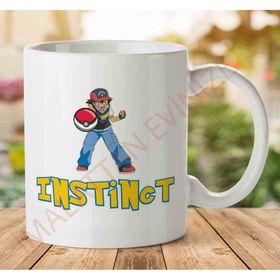 Pokemon Kanto Team Instinct Baskılı Kupa
