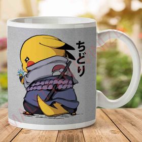 Pokemon Pikachu Chidori Naruto Baskılı Kupa