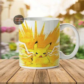 Pokemon Pikachu Porselen Kupa Bardak