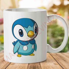 Pokemon Piplup Baskılı Kupa