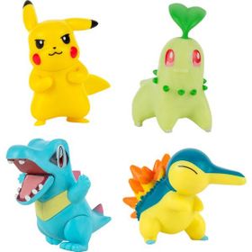 Pokemon PKW2578 Battle 4'lü Figür Seti