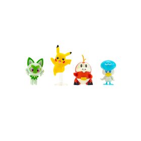 Pokemon PKW3402 Battle 4'lü Figür Seti