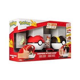 Pokemon PKW3653 Sürpriz Atak Larvitar ve Scorbunny S4 Oyun Seti