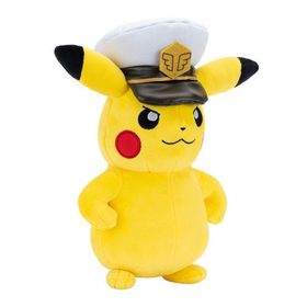 Pokemon PKW4689 Kaptan Pikachu 20 cm Peluş Oyuncak