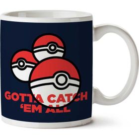 Pokemon Poke Balls Gotta Catch Em All Baskılı Kupa