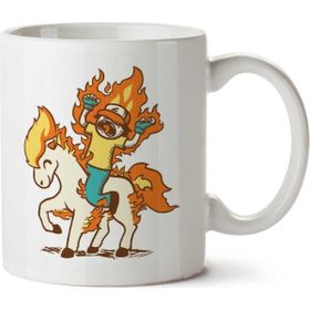 Pokemon Ponyta Burn Em All Baskılı Kupa