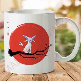 Pokemon Psychic Under the Sun Espeon Baskılı Kupa
