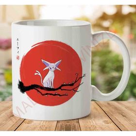 Pokemon Psychic Under the Sun Espeon Baskılı Kupa