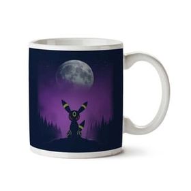 Pokemon Pure Dark Type Umbreon Baskılı Kupa