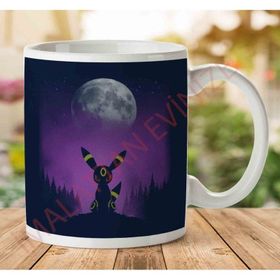 Pokemon Pure Dark Type Umbreon Baskılı Kupa
