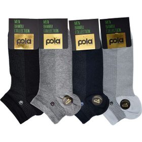 Pola 1642 12'li Parfümlü Yazlık Dikişsiz Bambu Erkek Patik
