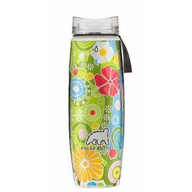 Polar Bottle 202550 Ergo Insulated Graphic Yeşil 0.65 lt Termos