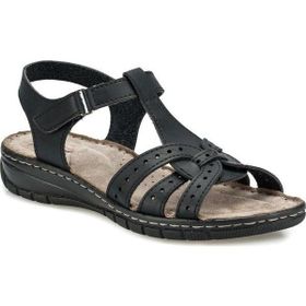 Polaris 158589 Siyah Kadın Sandalet