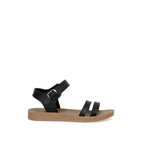 Polaris 158659.z3fx Siyah Comfort Kadın Sandalet