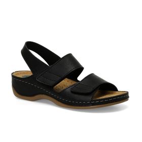 Polaris 161833.Z4FX Siyah Kadın Comfort Sandalet