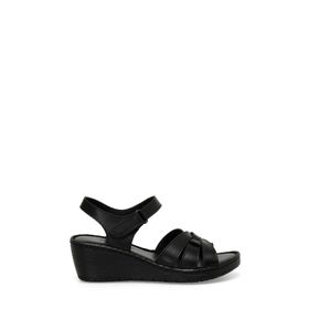 Polaris 161886.Z4FX Siyah Kadın Comfort Sandalet