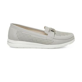 Polaris 166019.Z5FX Gri Kadın Loafer