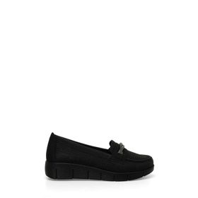 Polaris 166074.Z4FX Siyah Loafer Kadın Ayakkabı