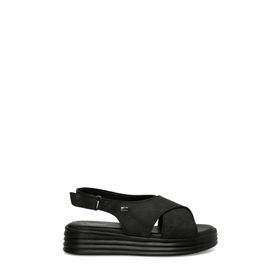 Polaris 166335.Z4FX Siyah Kadın Comfort Sandalet