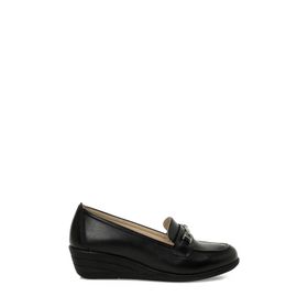 Polaris 166734.Z6FX Siyah Kadın Loafer