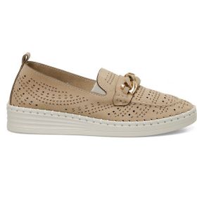 Polaris 166781.Z5FX Bej Kadın Loafer
