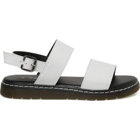 Polaris 321719.Z 3FX Beyaz Kadın Sandalet
