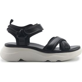Polaris 325626.Z 5FX Siyah Kadın Spor Sandalet
