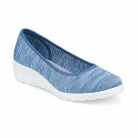 Polaris 91.150713.Z Mavi Kadın Günlük Ayakkabı
