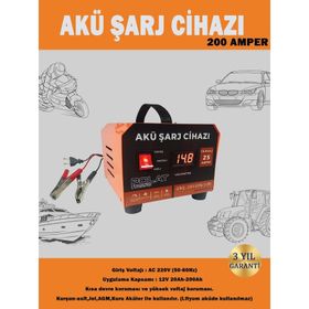 Polat 12V 10-200A Akü Şarj Cihazı