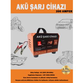 Polat 12V 10-200A Akü Şarj Cihazı