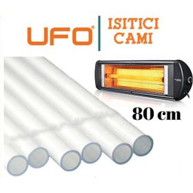 Polat 80 cm Infrared Ufo Isıtıcı 23 mm Soba Camı