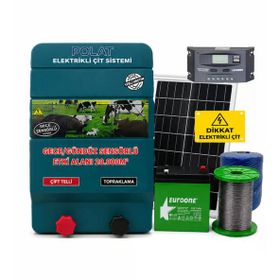 Polat Pro 3000 mt 30-35 Dönüm Güneş Panelli Elektrikli Çit