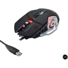 Polaxtor 601-6D Gri-Siyah Oyuncu Mouse