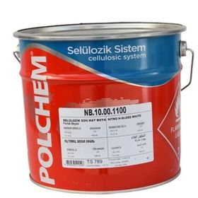 Polchem Selülozik Beyaz 0.75 lt Son Kat Boya