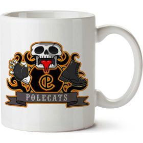 Polecats Full Throttle Logo Baskılı Kupa