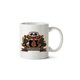 Polecats Full Throttle Logo Baskılı Kupa