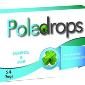 Poledrops Nane Mentol C Vitamini 24 Pastil