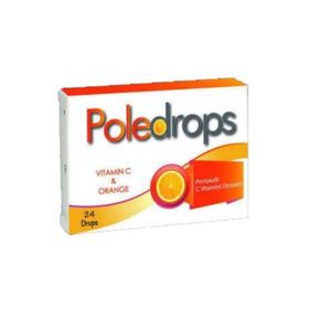 Poledrops Vitamin C Portakal Aromalı 24 Pastil