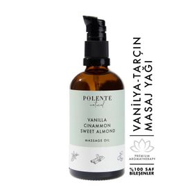 Polente Natural 100 ml Tarçın ve Vanilya Enerji Verici Masaj Yağı