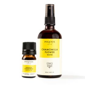 Polente Natural %100 Saf Seri Papatya Uçucu Yağı ve Papatya Suyu